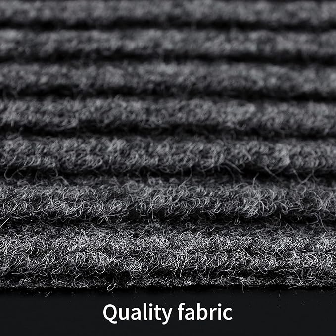 TANYOYO 3' X 10' Commercial Grade Door Floor Mat Brush Step Entrance Mat Vinyl - Image 4