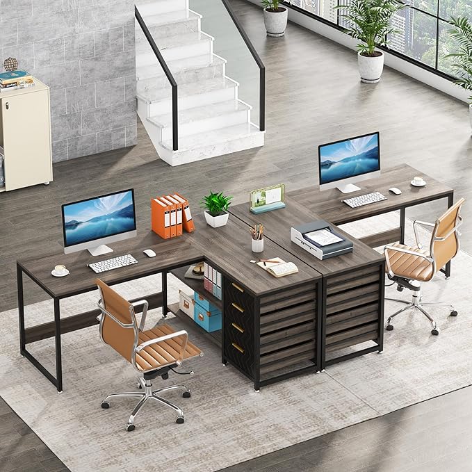 Tribesigns L Shaped Computer Desk - Image 4