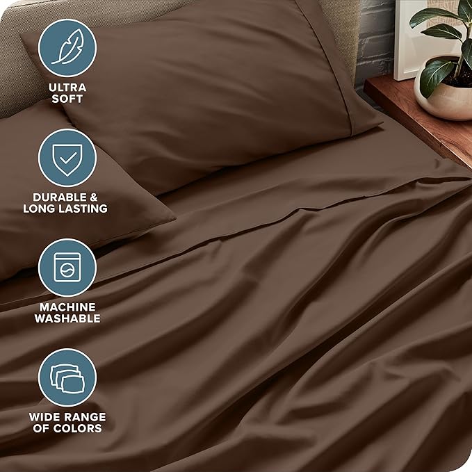 Bare Home Full XL Sheet Set - Image 4