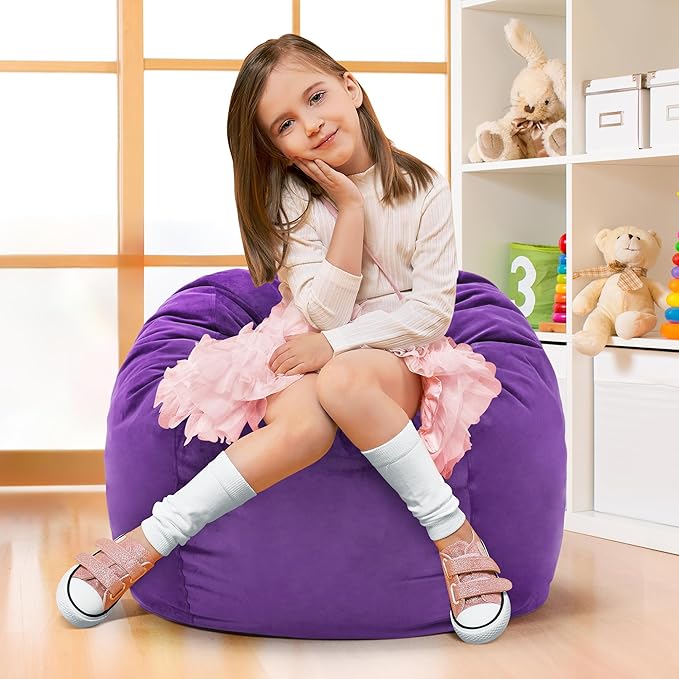 Hobestluk Bean Bag Chairs 2.5FT Bean Bag Chair by YourHomeDeservesMore