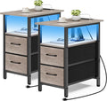 Vagusicc Set of 2 Nightstand by Vagusicc