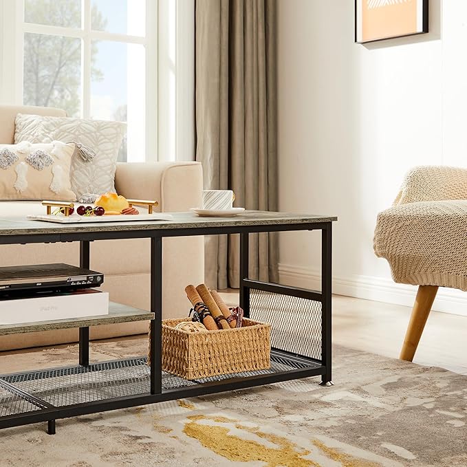 VECELO TV Stand for Televisions up to 80 Inch 70" Entertainment Center - Image 5