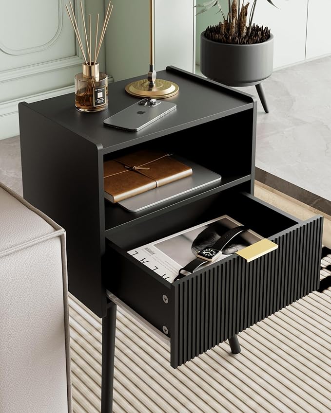 Nightstand, Modern Bedside Table - Image 4