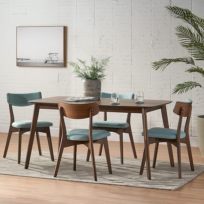 Christopher Knight Home Megann Mid-Century Wood Dining Set - Image 3