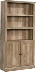 Sauder Anda Norr Display Cabinet/ Pantry cabinets, Lintel Oak finish by SAUDER%C2%AE