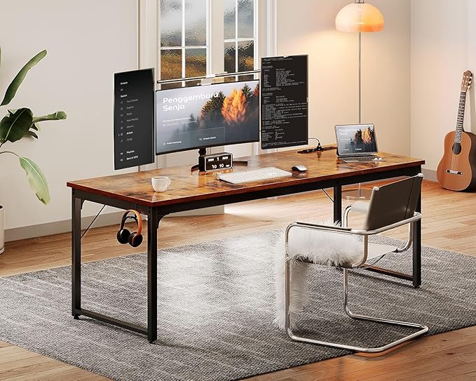 Coleshome 71 Inch Computer Desk - Image 8