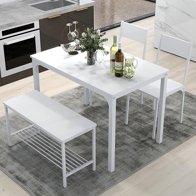 SogesHome 4-Piece Dining Table Set by SogesHome