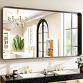 48"x30" Black Bathroom Mirror by EASLY