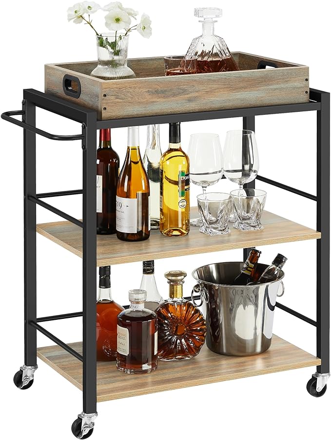 VASAGLE Kitchen Serving Cart by VASAGLEbySONGMICSHOME