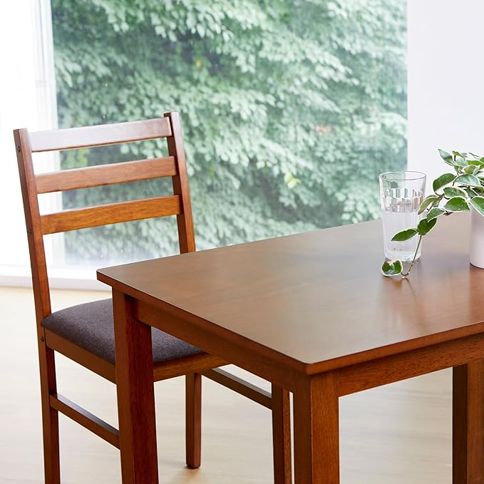 Livinia Seattle Modern Farmhouse Kitchen Dining Room Chair Set of 2, Solid Wood - Image 8