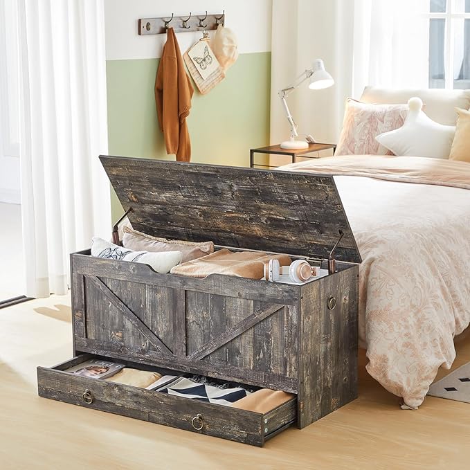 HOOBRO Storage Chest, 39.3" Toy Chest - Image 2