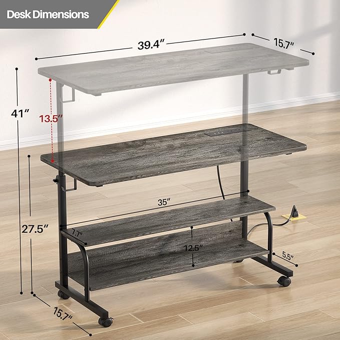 Height Adjustable Standing Desk - Image 8