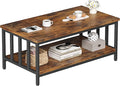 Homeiju Coffee Table for Living Room, Farmhouse Living Room Table by Homeiju