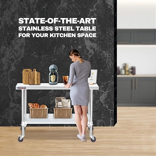 DuraSteel 24x60 NSF Stainless Steel Cart - Image 7