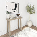 Plank+Beam Solid Wood Console Table, 36 Inch, Sofa Table, Narrow Entryway Table by PlankBeam