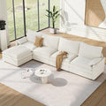 Vesgantti 142" Cloud Couch Sectional Modular Sofa, Comfy Sectional Couch by Vesgantti