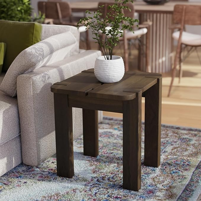 Mocha Mango Wood Accent Table by Relso