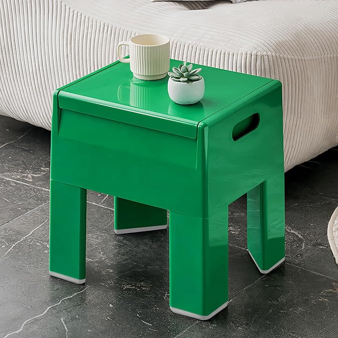 Nightstand Bedside with Storage Space, Dorm and Small Spaces, Easy Assembly by Permory