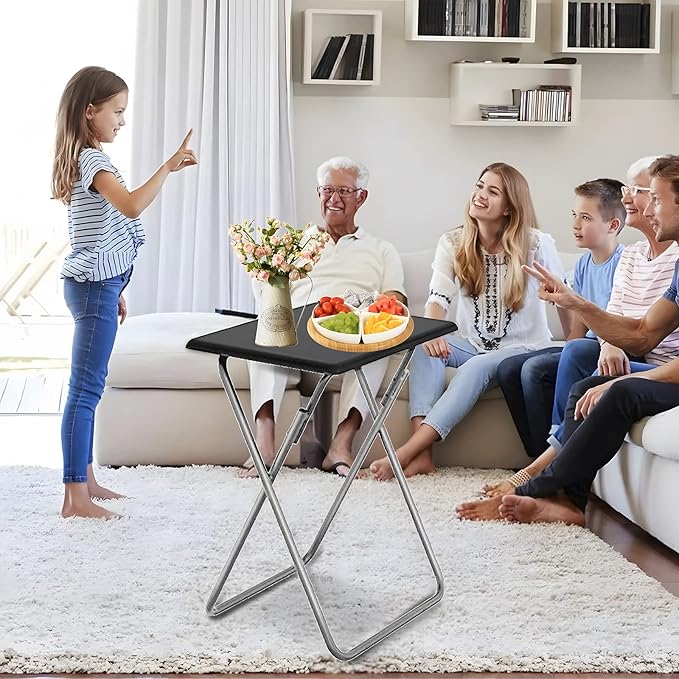 Garden 4 you Folding TV Tray Table, TV Dinner Table - Image 2