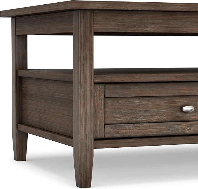 SIMPLIHOME Warm Shaker Coffee Table - Image 8