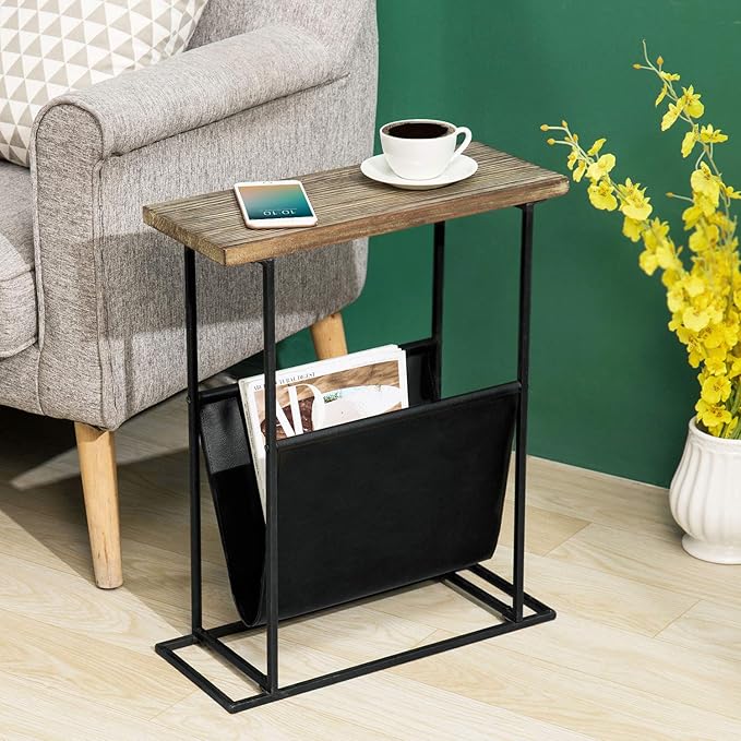 MyGift 21-Inch Modern Narrow Living Room End Table - Image 5