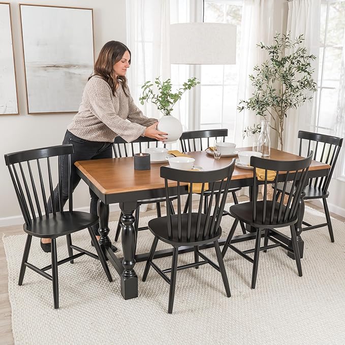 Bush Furniture Rectangular Dining Table Set - Image 3