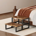 Homeiju 3 in 1 Step Stools for Adults Kids Toddler, Heavy Duty Wooden Step Stool by Homeiju