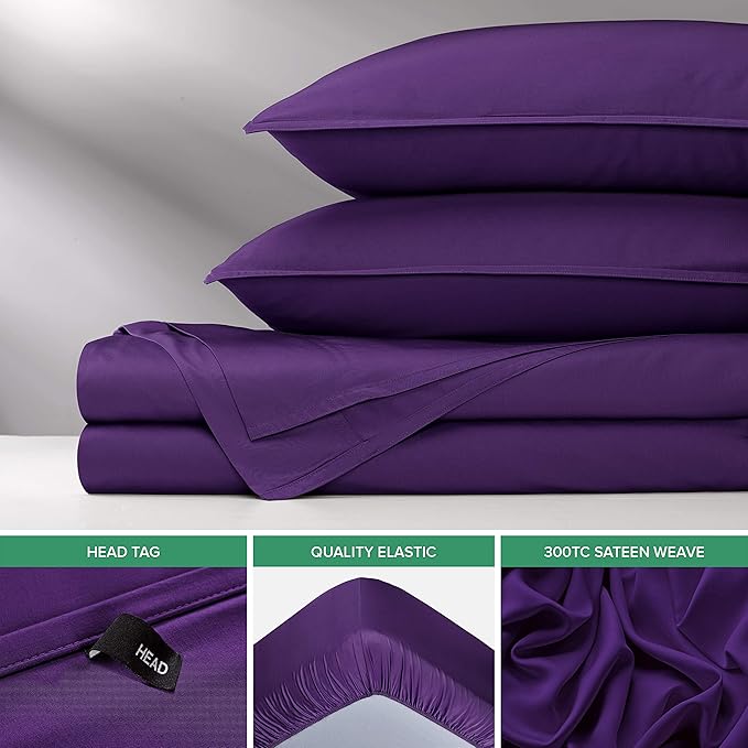 King Sheets by Pure Bamboo, Genuine 100% Organic Viscose Derived from Bamboo - Image 6