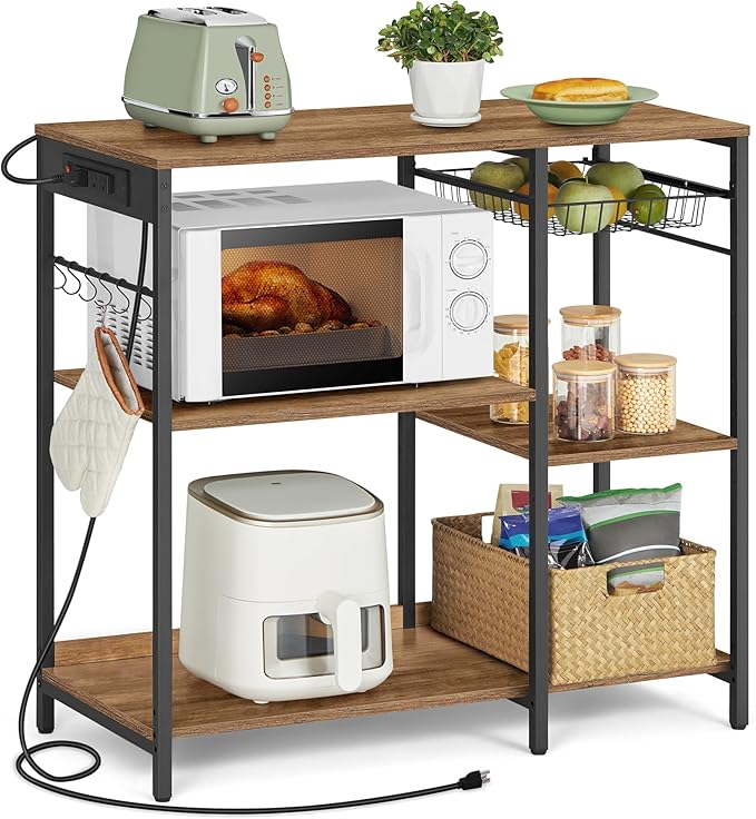 VASAGLE Baker's Rack, Coffee Bar Stand by VASAGLEbySONGMICSHOME