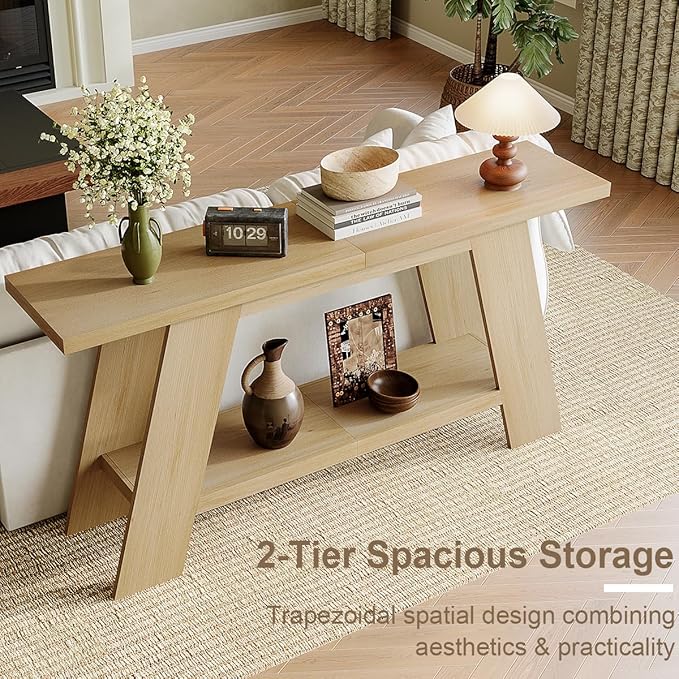 Treocho 63 Inch Long Console Tables - Image 4