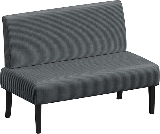 Yaheetech Small Mini Sofa Couch Armless Loveseat Futon by Yaheetech