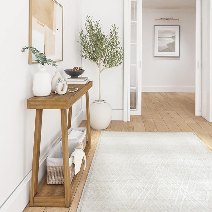 Plank+Beam Solid Wood Console Table - Image 4