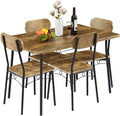VECELO Kitchen Table Chairs Set by VECELO