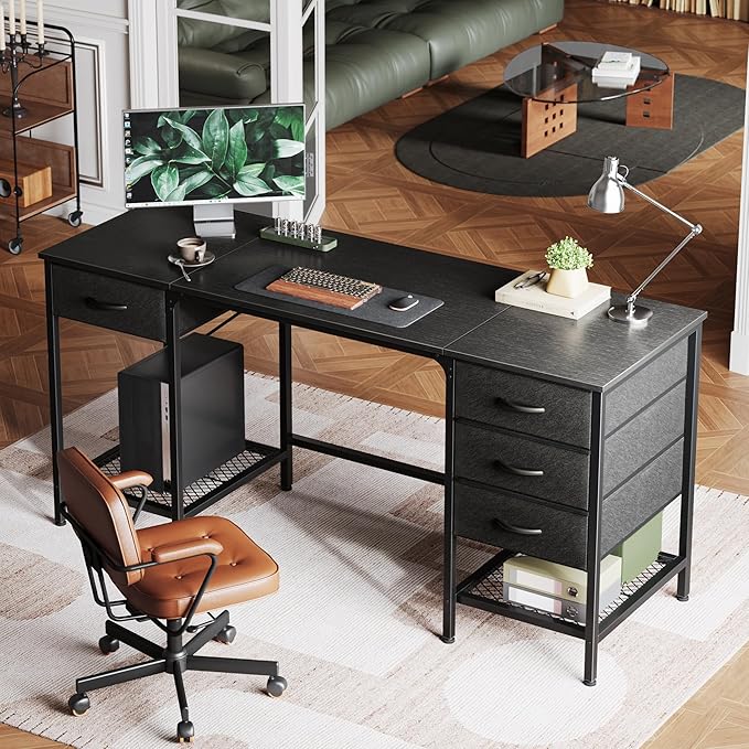 Huuger 63 Inch Computer Desk - Image 9