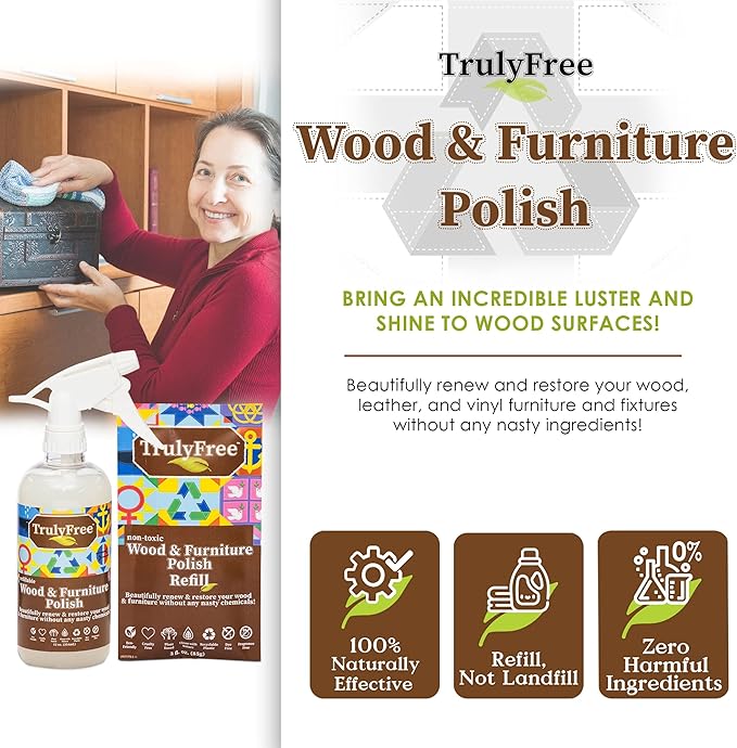 Natural Wood Cleaner & Furniture Polish - Image 3