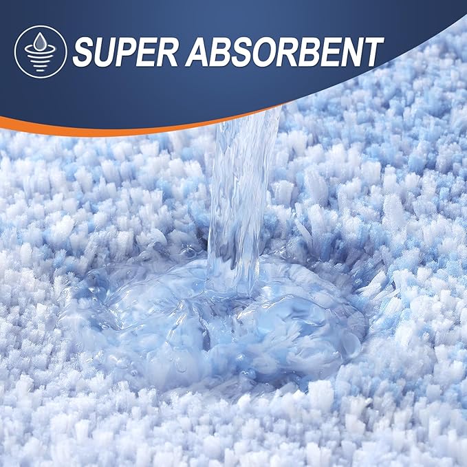 OLANLY Bathroom Rugs Mat 30x20, Extra Soft Absorbent Microfiber Bath Rugs - Image 4