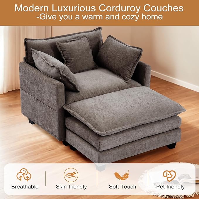 Furniliving Oversized Accent Chair - Image 7