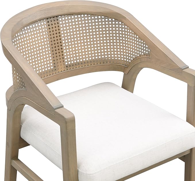 Christopher Knight Home Faritel Modern Wooden Dining Chairs Set of 2, Fabric - Image 8