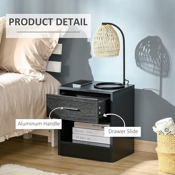 HOMCOM Modern Accent End Table - Image 5