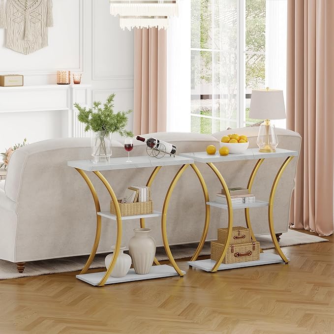 Hoctieon 3 Tier Console Table - Image 7