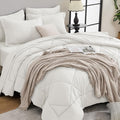 HEVUMYI Ivory King Comforter Set by HEVUMYI