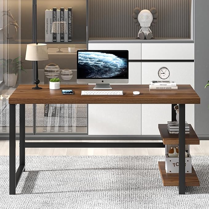 FOLUBAN 47 Inch Computer Desk, Small Home Office Desk - Image 7