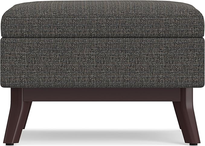 SIMPLIHOME Owen 34 inch Wide Mid Century Modern Rectangle Coffee Table Storage - Image 6