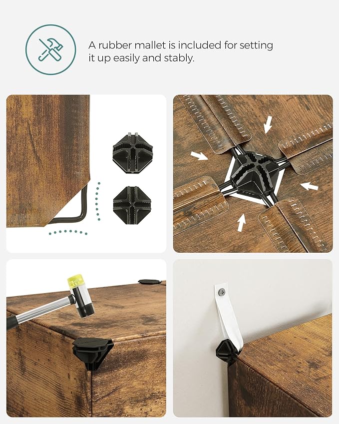 SONGMICS Cube Storage Organizer, Closet Organizers and Storage, Room - Image 4