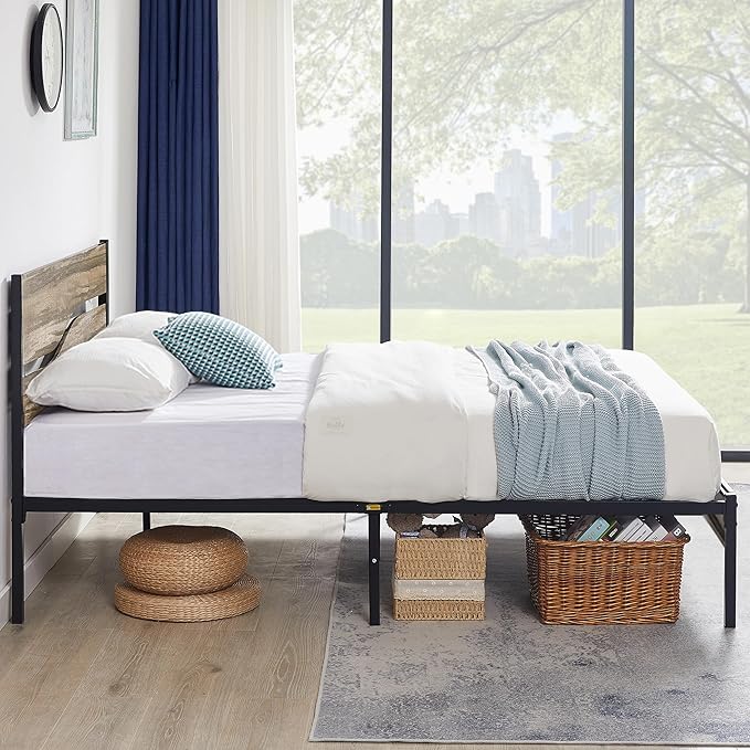 VECELO Full Size Platform Bed Frame - Image 6