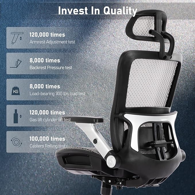 COLAMY Ergonomic Mesh Office Chair - Image 5