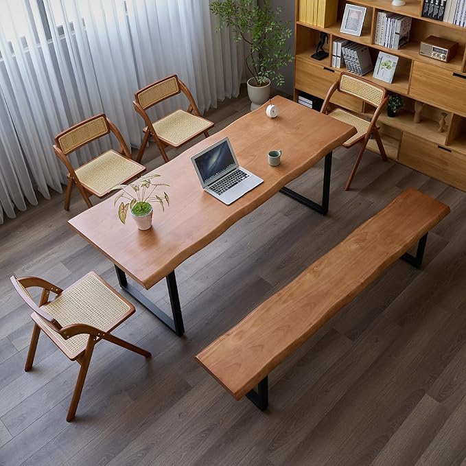 Stylish Solid Wood Office Desk - Image 7