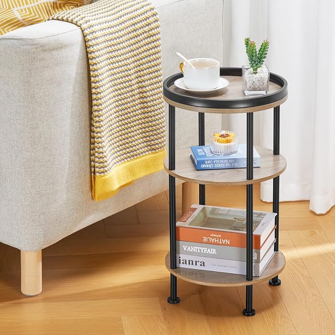 Side Table, Small Round Side Table - Image 5