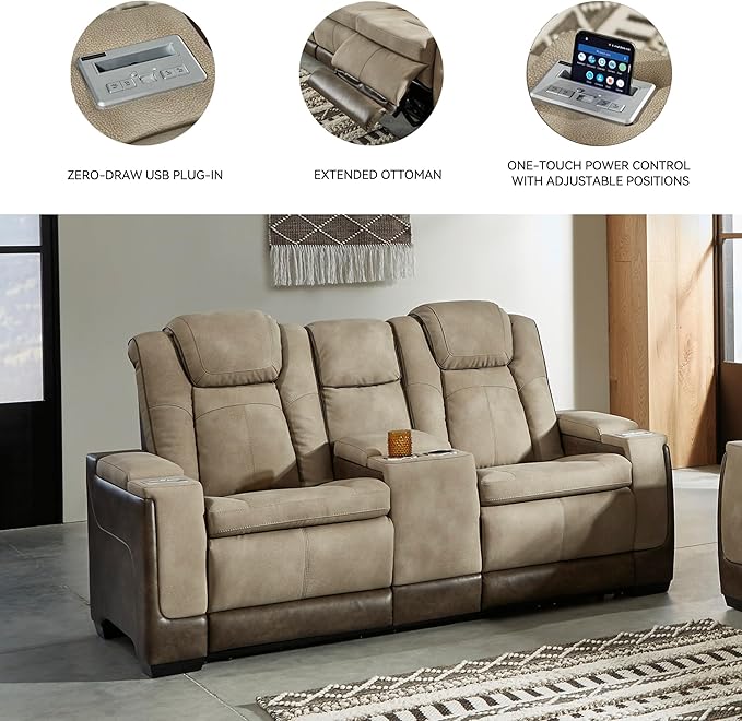 Signature Design by Ashley Next-Gen DuraPella Power Reclining Loveseat - Image 6