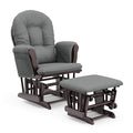 Storkcraft Premium Hoop Glider & Ottoman — GREENGUARD Gold Certified Nursery by Storkcraft